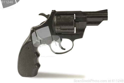 Image of black revolver