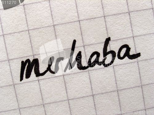 Image of merhaba