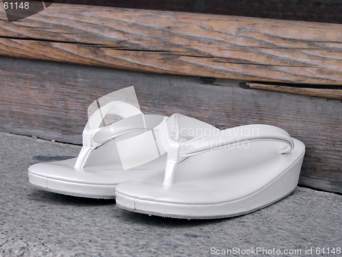 Image of JJapanese woman slippers