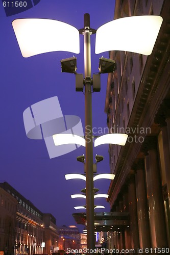 Image of Moscow, Russia, evening on Neglinnaya street