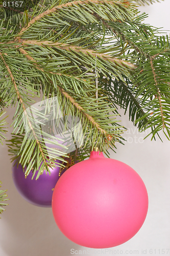 Image of Christmas balls