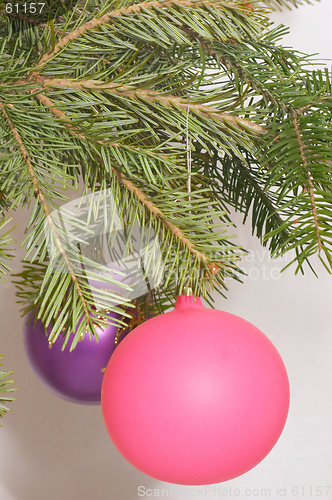 Image of Christmas balls