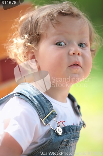 Image of beautiful little blonde