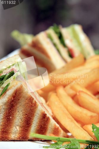 Image of club sandwich