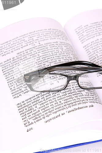 Image of Book and glasses