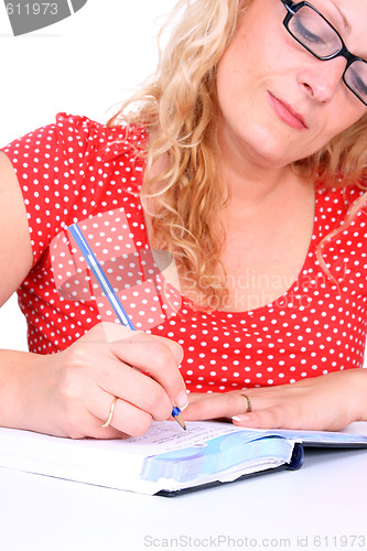 Image of Young beautiful woman