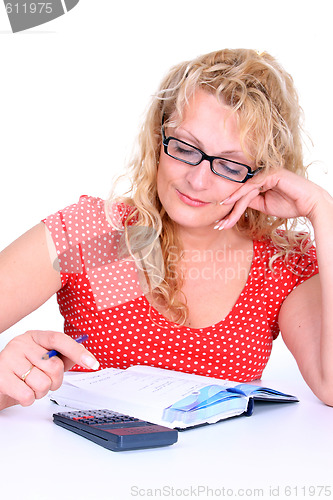 Image of Young beautiful woman