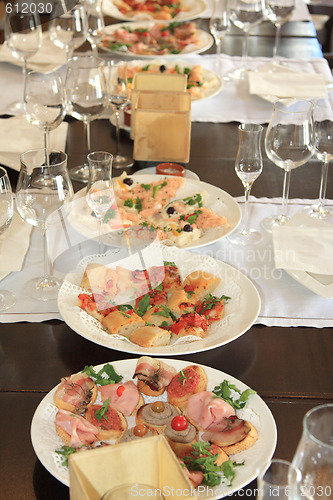 Image of table setting