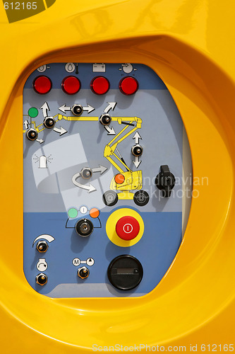 Image of Crane controls