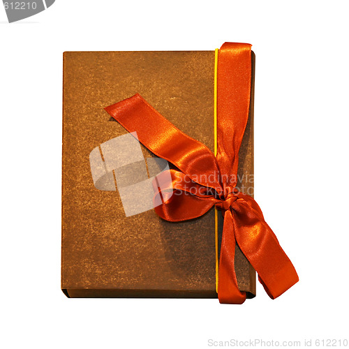 Image of Notebook bow orange