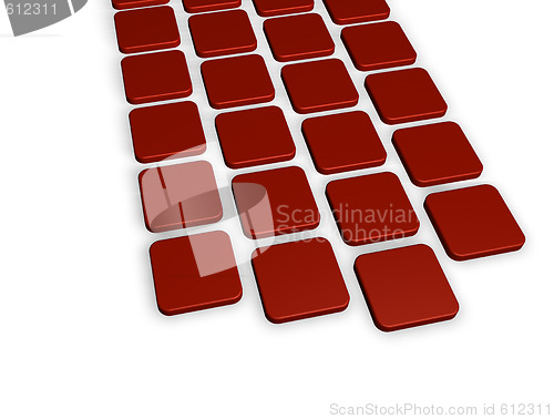 Image of red tiles background