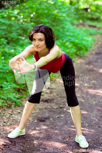 Image of sporty woman