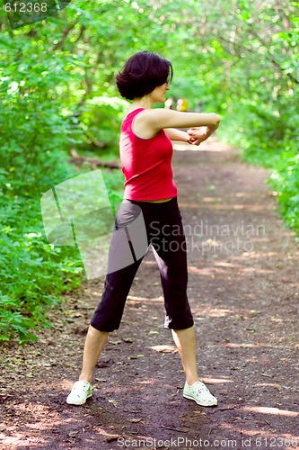 Image of sporty woman