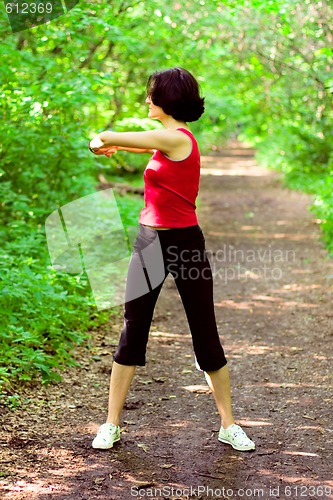Image of sporty woman