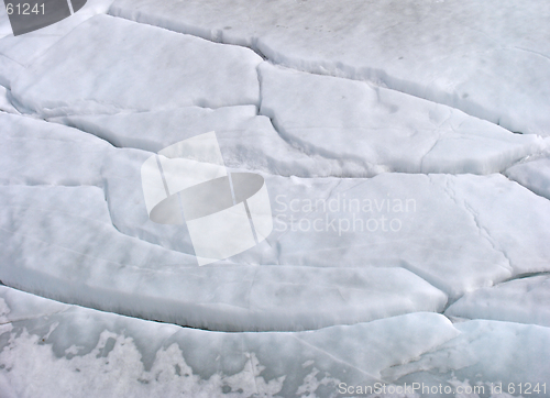 Image of Crack in the Ice Field