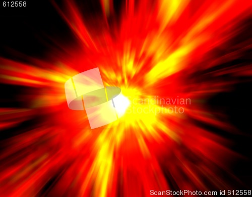 Image of abstract fire background