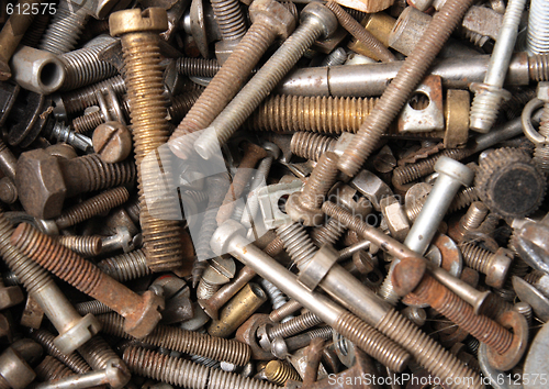 Image of steel nuts