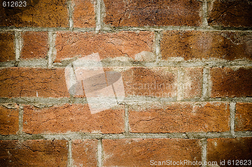 Image of old brick wall background texture