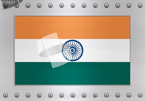 Image of Great Image of the Flag of India