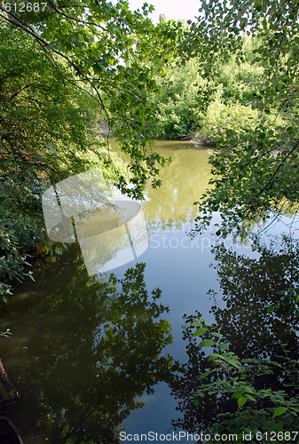 Image of Scenic river landscape