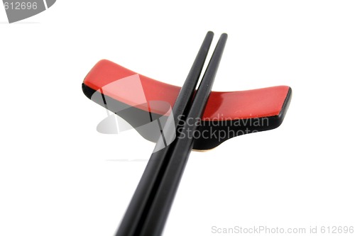 Image of Chopsticks On Rest