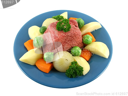 Image of Beef Brisket And Vegetables