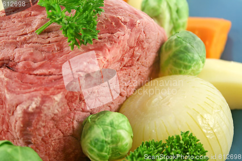 Image of Beef Brisket And Vegetables