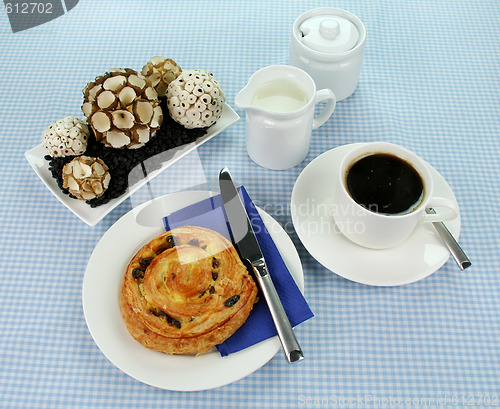 Image of Danish With Coffee