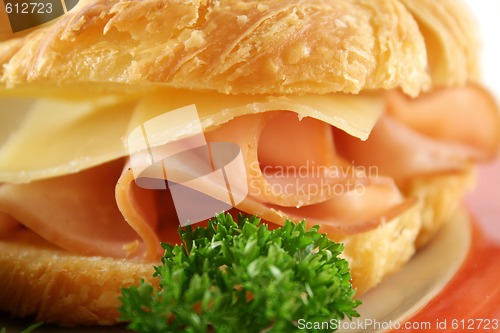 Image of Cheese And Ham Croissant