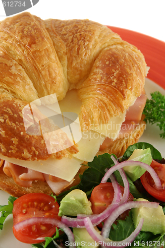 Image of Cheese And Ham Croissant 2