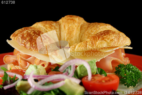 Image of Cheese And Ham Croissant 5