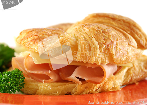Image of Ham And Cheddar Croissant