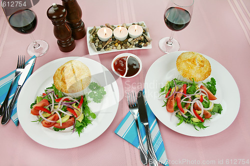 Image of Homestyle Chicken And Vegetable Pies