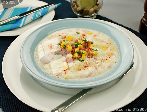 Image of Ham Corn And Potato Chowder