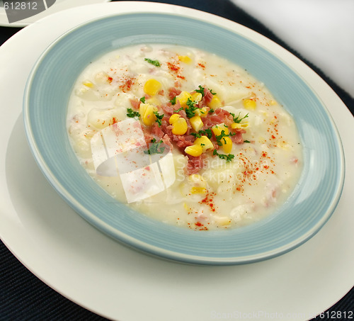 Image of Ham Corn And Potato Chowder