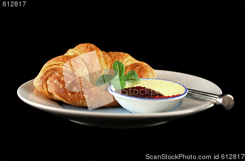 Image of Croissant With Jam 3