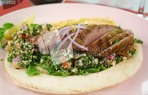 Image of Middle Eastern Lamb Pita Bread