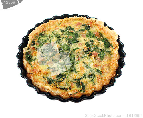 Image of Bacon And Spinach Quiche