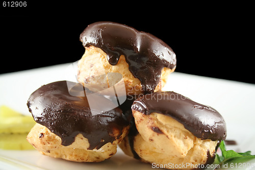 Image of Chocolate Profiteroles Stack