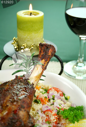 Image of Lamb Shank With Rosemary