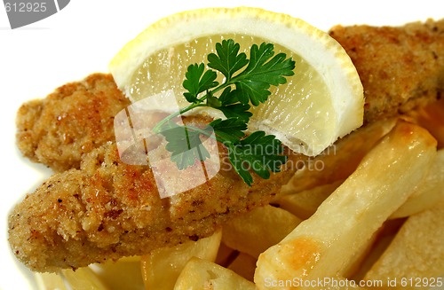 Image of Pan Fried Fish And Chips