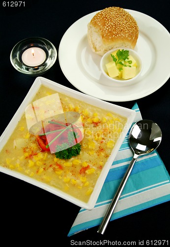 Image of Capsicum Chili And Corn Chowder