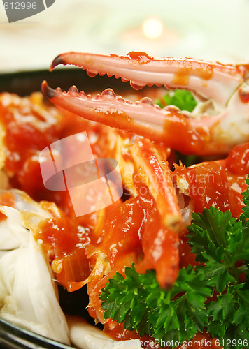 Image of Crab In Tomato Sauce