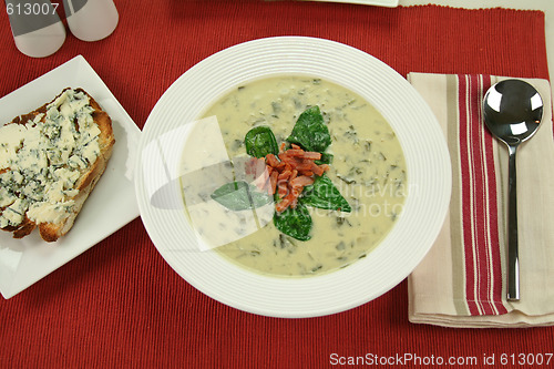 Image of Creamy Spinach Soup