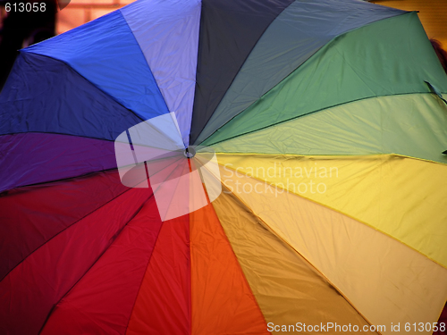 Image of Coloured Umbrella