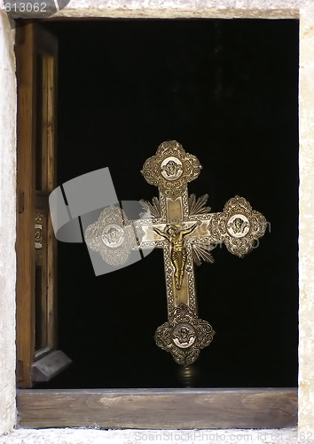 Image of Cross In Window