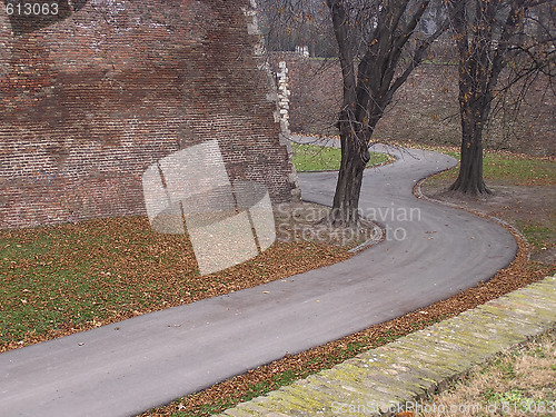 Image of Curved Path