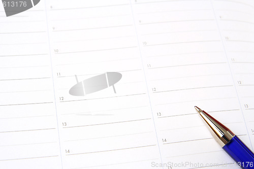 Image of Color pencil and agenda
