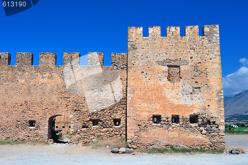 Image of Frangocastello castle.