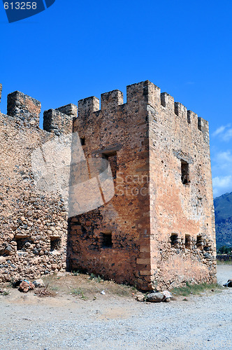 Image of Frangocastello castle.